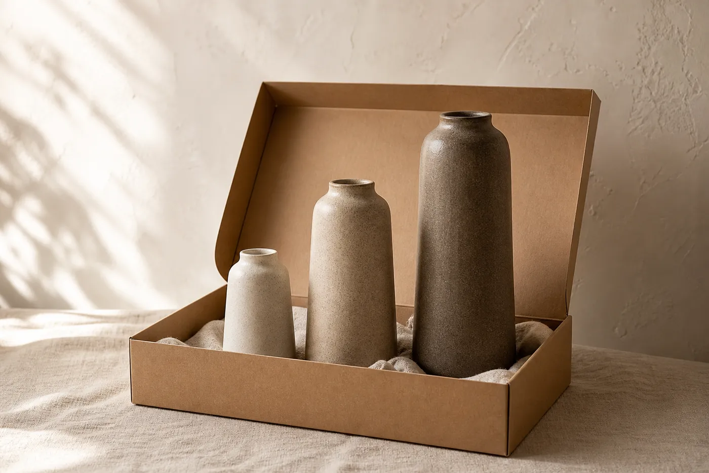 Collection Coffret Trio de Vases Maison