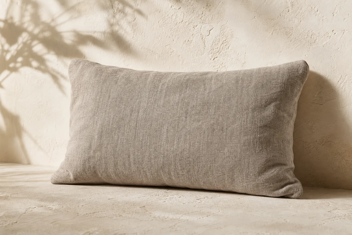 Coussin Lin Lavé 30 x 50 Signature