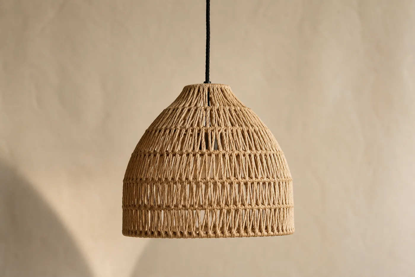 Édition Suspension Cordage Rotin S